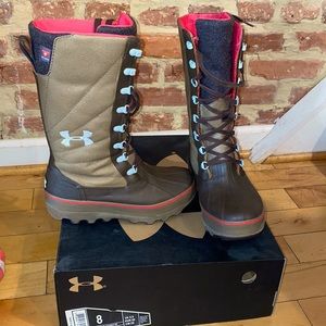 Womens high snow boots